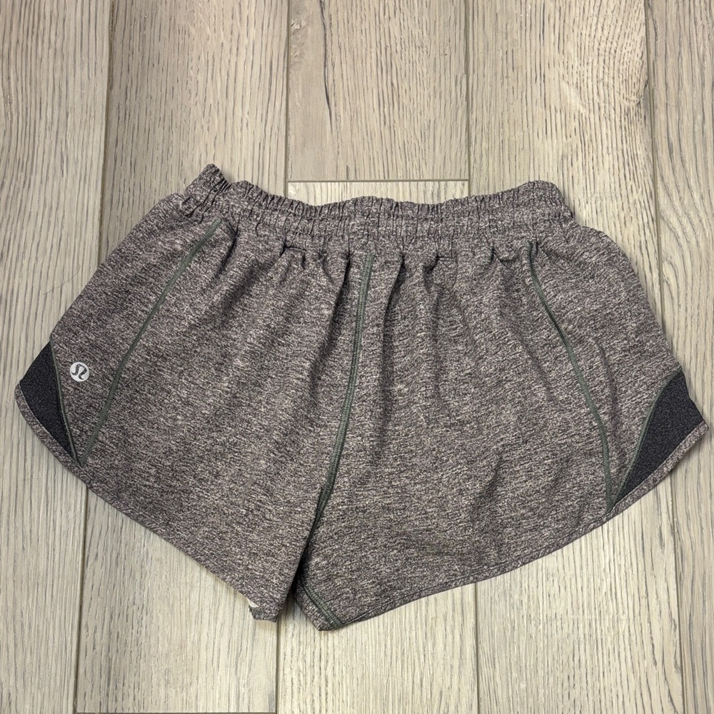 lululemon athletica Heathered Gray Athletic Shorts